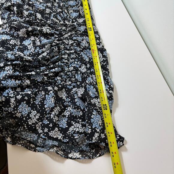 Veronica Beard Sean Floral Jacquard Silk Mini Dress Size 0 Romantic Cocktail - Picture 11 of 11